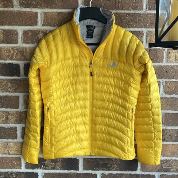 THE NORTH FACE Yellow Down 700 tonnero dandelion thunder JACKET - Picture 14 of 16